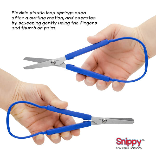 Snippy® Easy Spring Loop Scissors, Blunt Tip