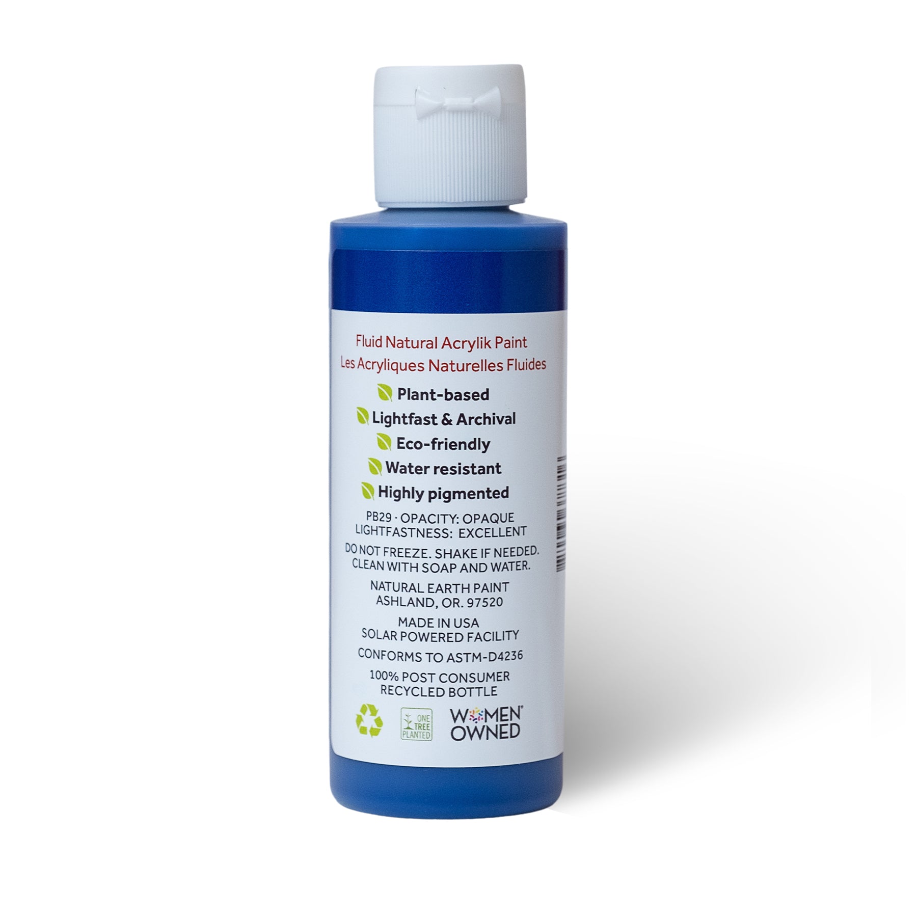 Natural Fluid Acrylik - 4 oz - Ultramarine Blue