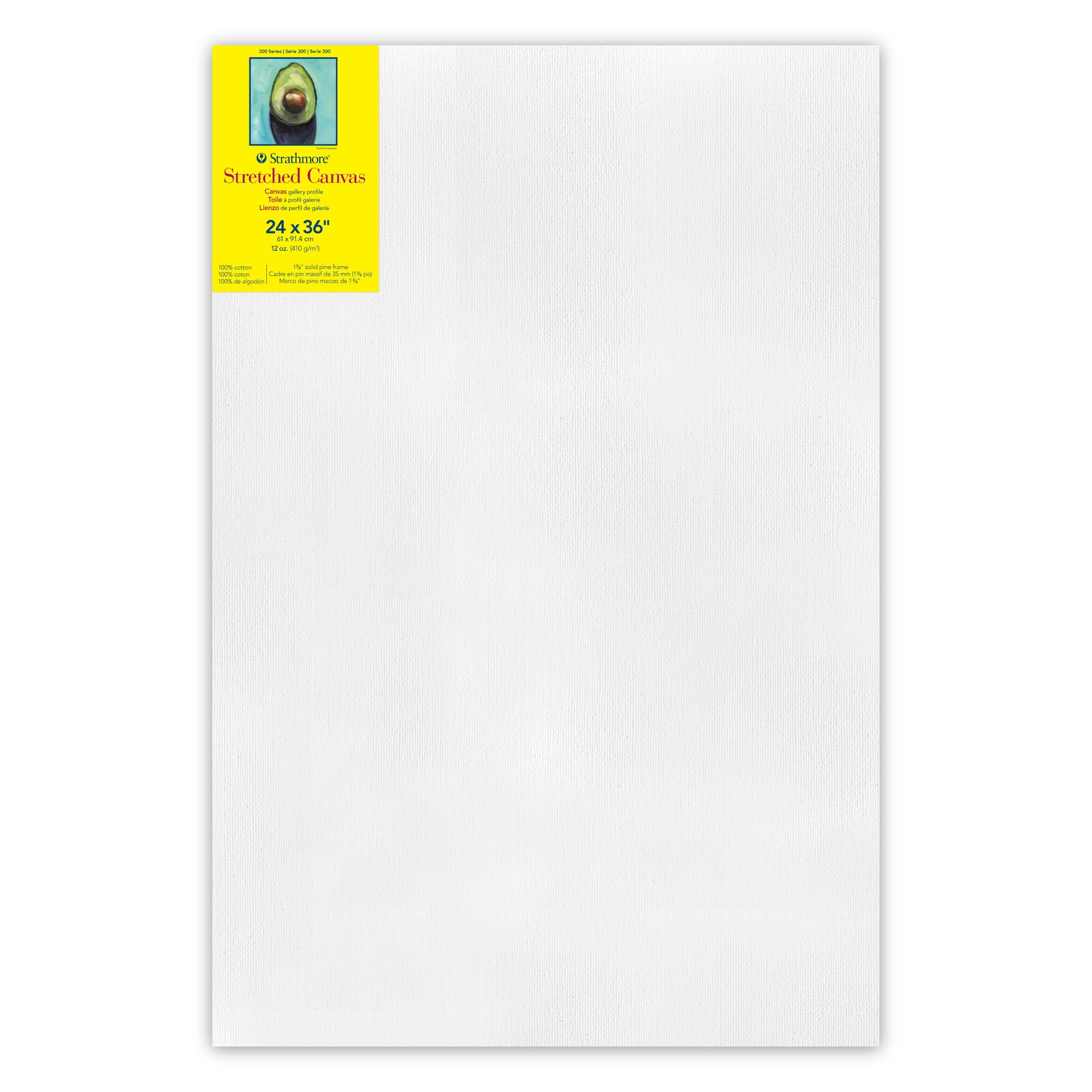 300 Series Gallery Stretched Canvas, 24x36 inch