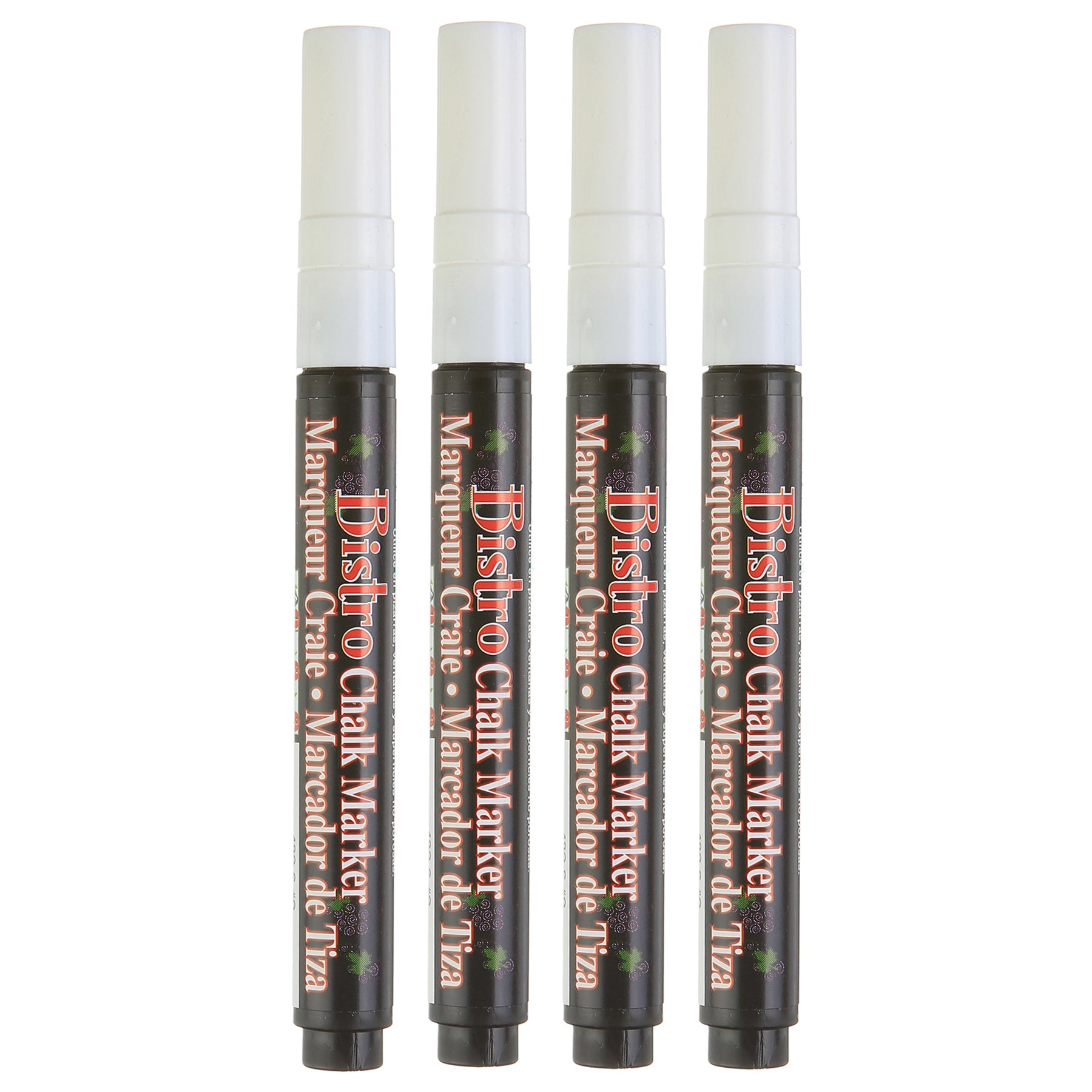 482-4W BISTRO CHALK MARKER FINE SET W