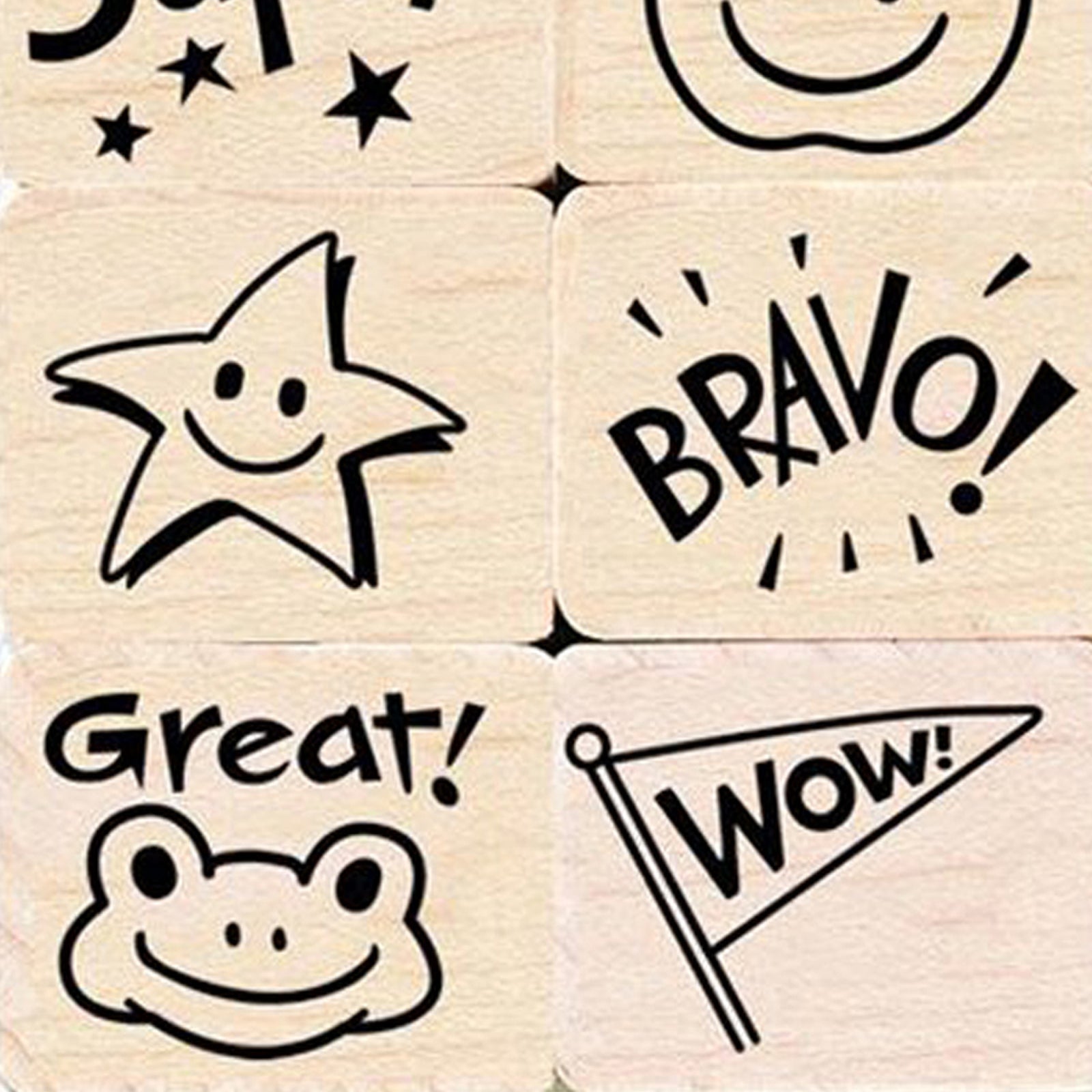 Big 'n' Little Bravo For Teacher, Set of 8
