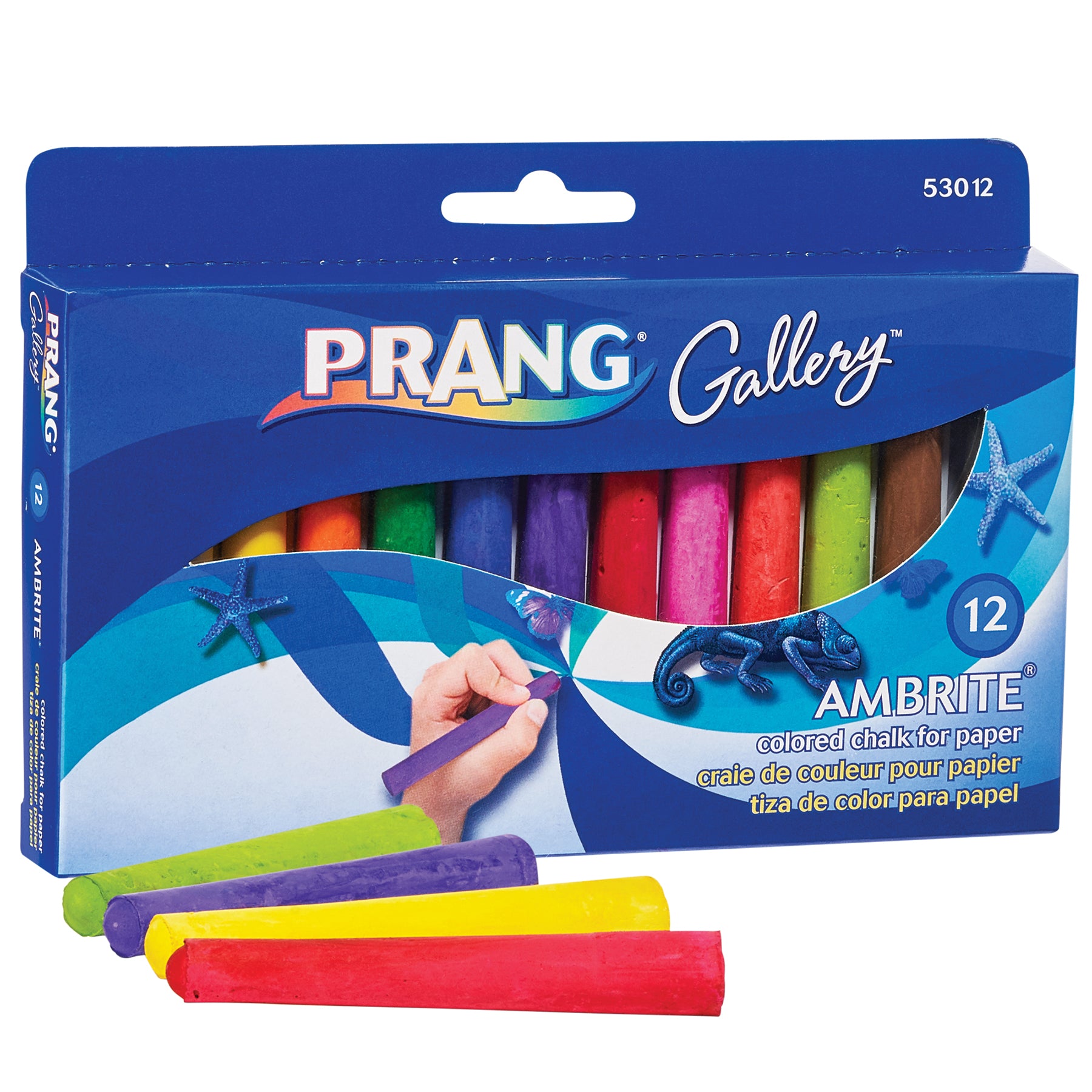 Ambrite™ Paper Chalk, 12 colors