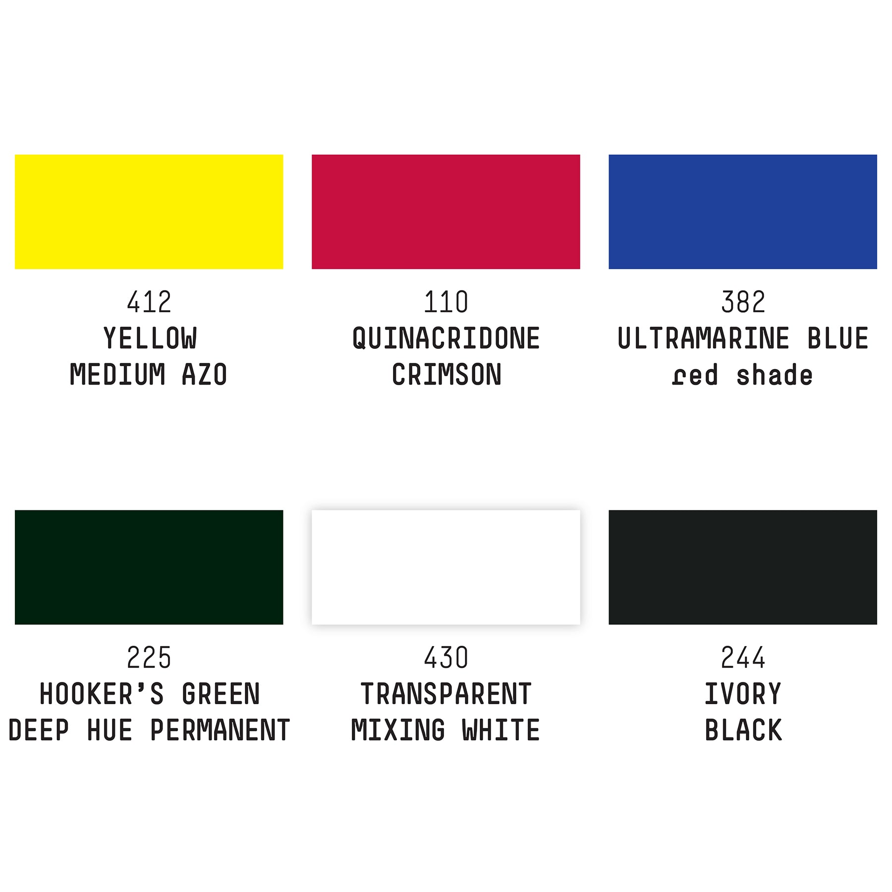 Soft Body - 6 x 22ml Set - Mixing