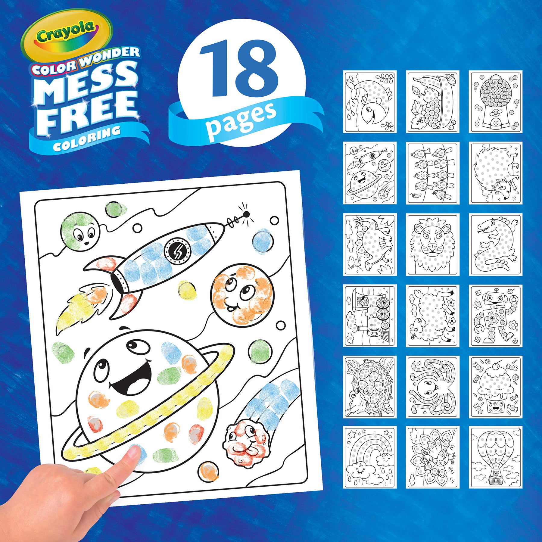 Color Wonder® Fingerprint Activity Book