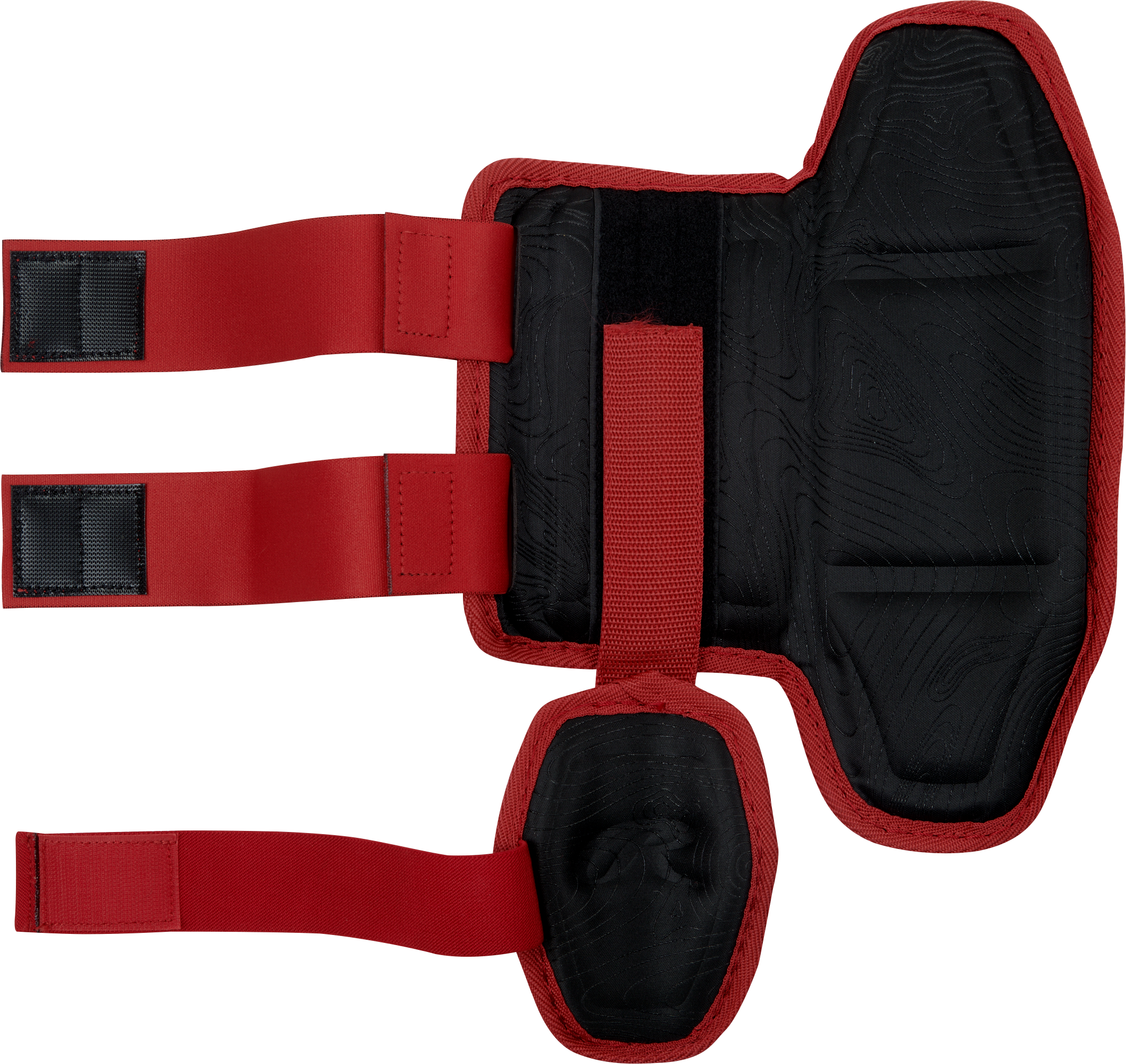 Rawlings Large Leg Guard - Scarlet