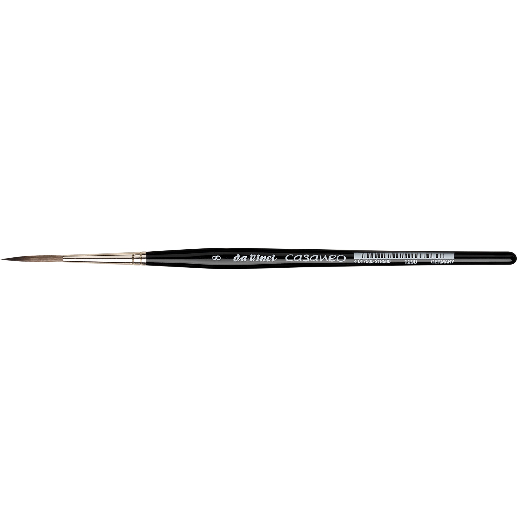 CASANEO Rigger, Extra Soft Synthetics, Watercolor & Acrylic, Liner, Series 1290, Size 8