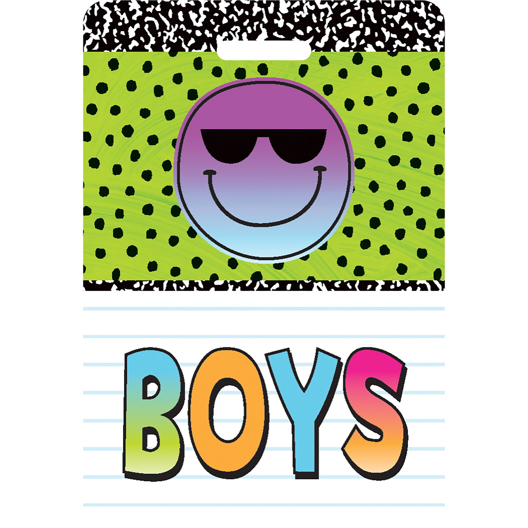 Brights 4Ever Hall Pass with Lanyard, Set of 4