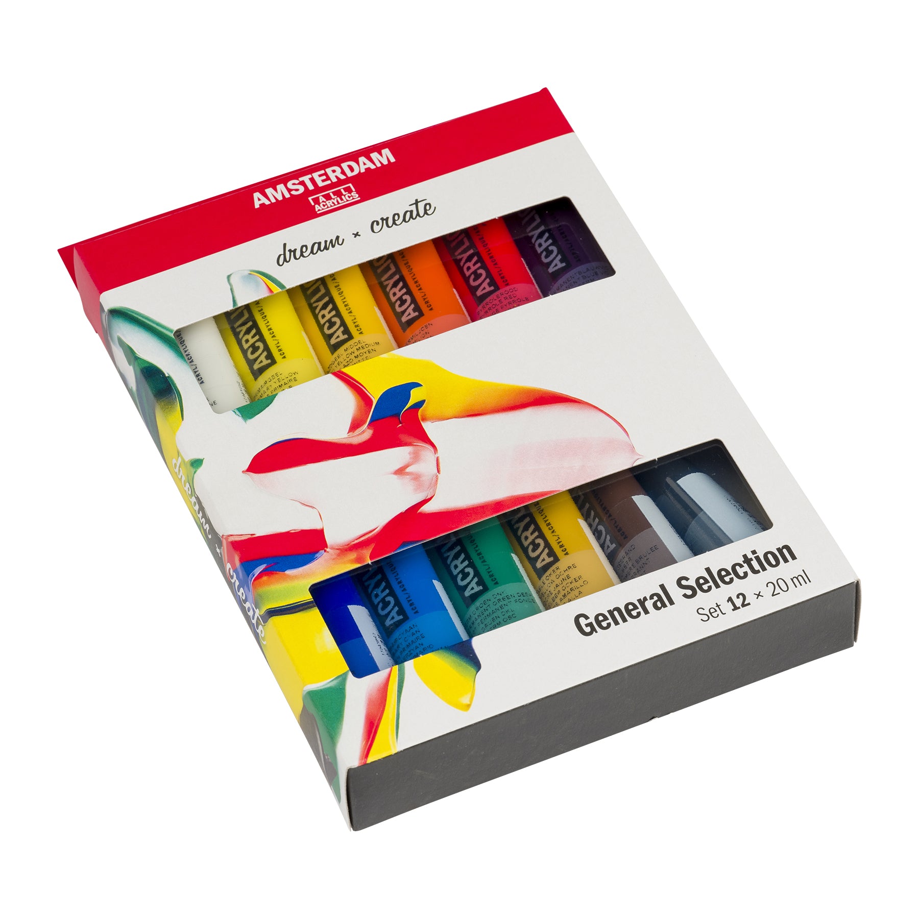Standard Acrylic General Set, 12 x 20mL