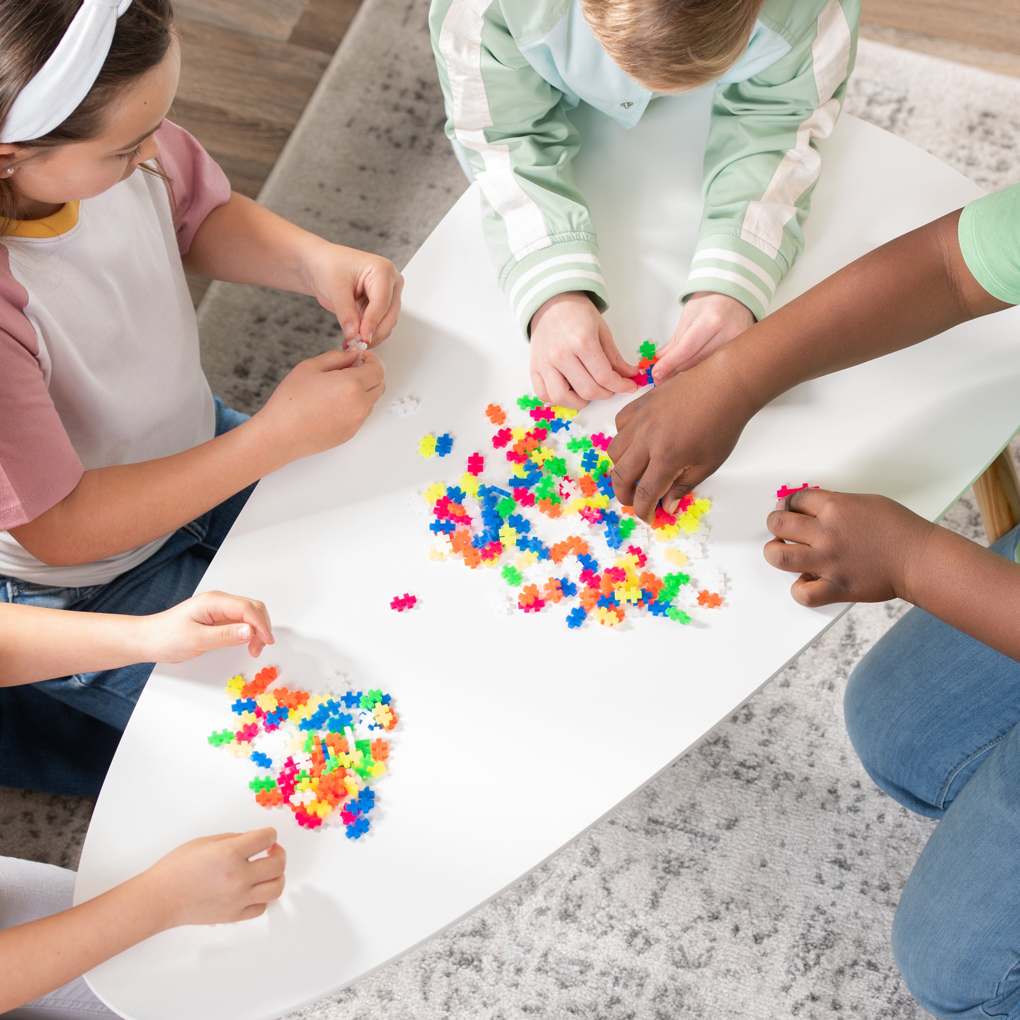 Plus-Plus® School Set, Assorted Colors, 3600 Pieces with 12 Baseplates