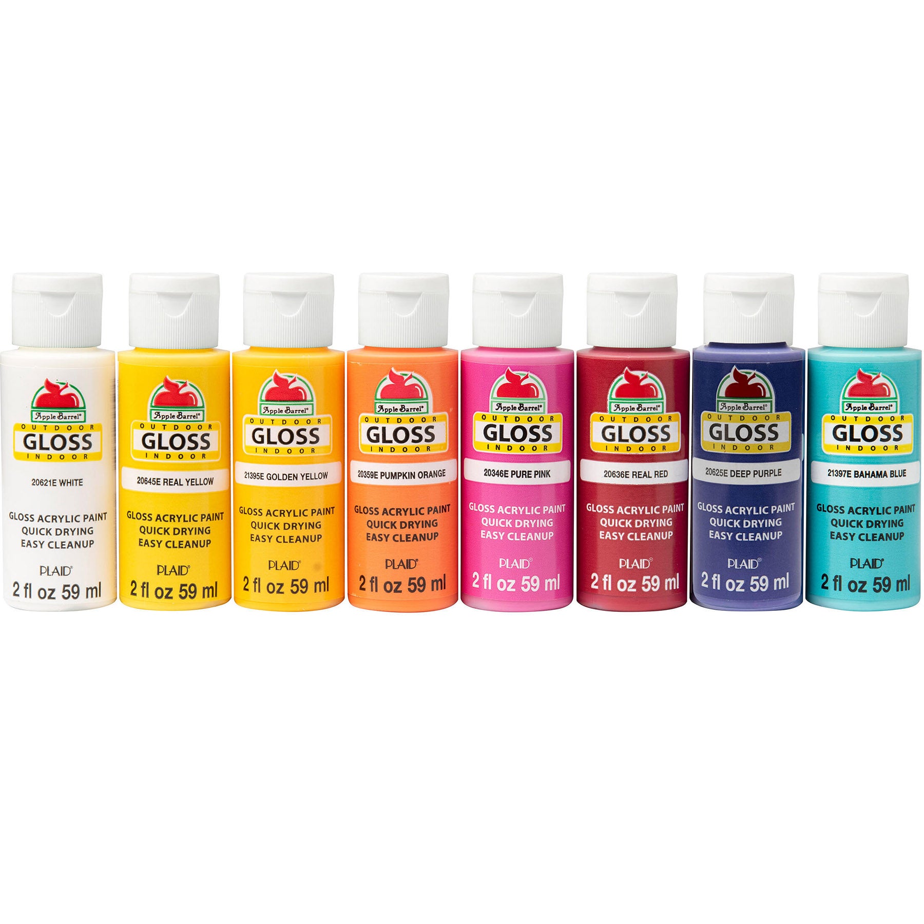 Acrylic Paint Gloss, 2oz., 16-Piece Set