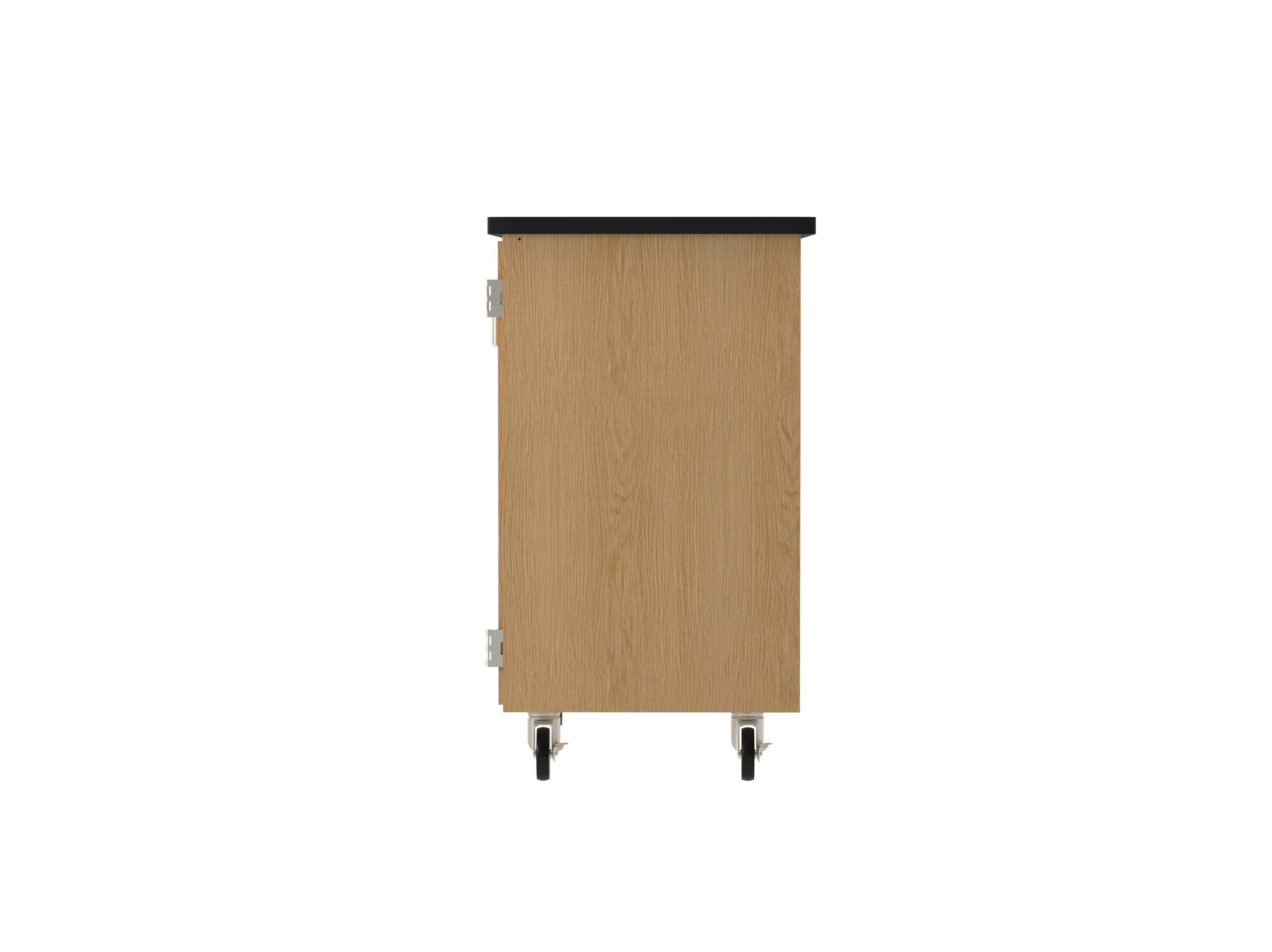 Access Touchdown Tote Cabinet - Red Oak, 48"W x 24"D x 41-1/2"H