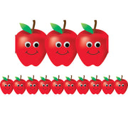 Border - 12 Strips Ea. 3.5"x36" - Happy Apples Die-Cut