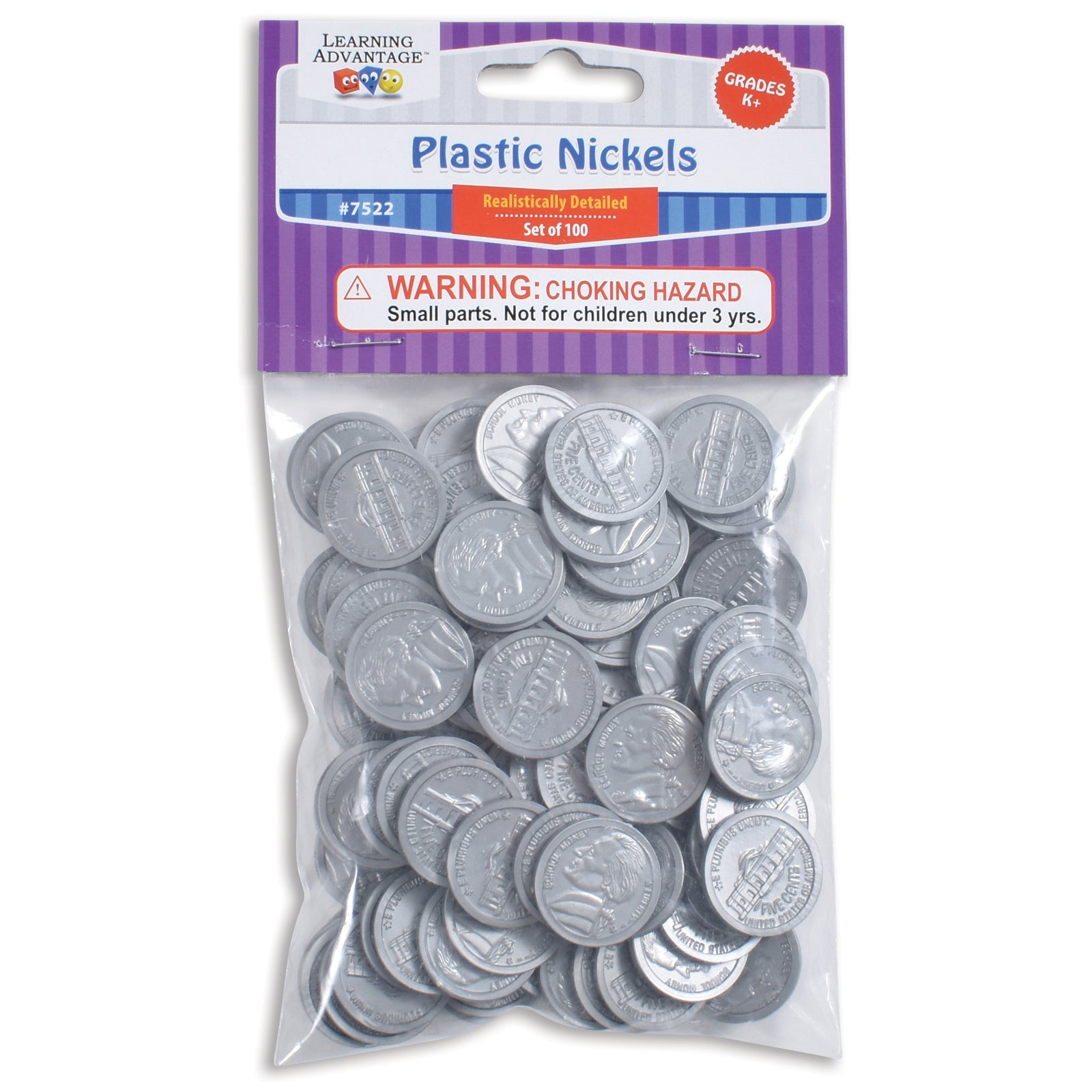 Play Coins - Nickels - Set of 100