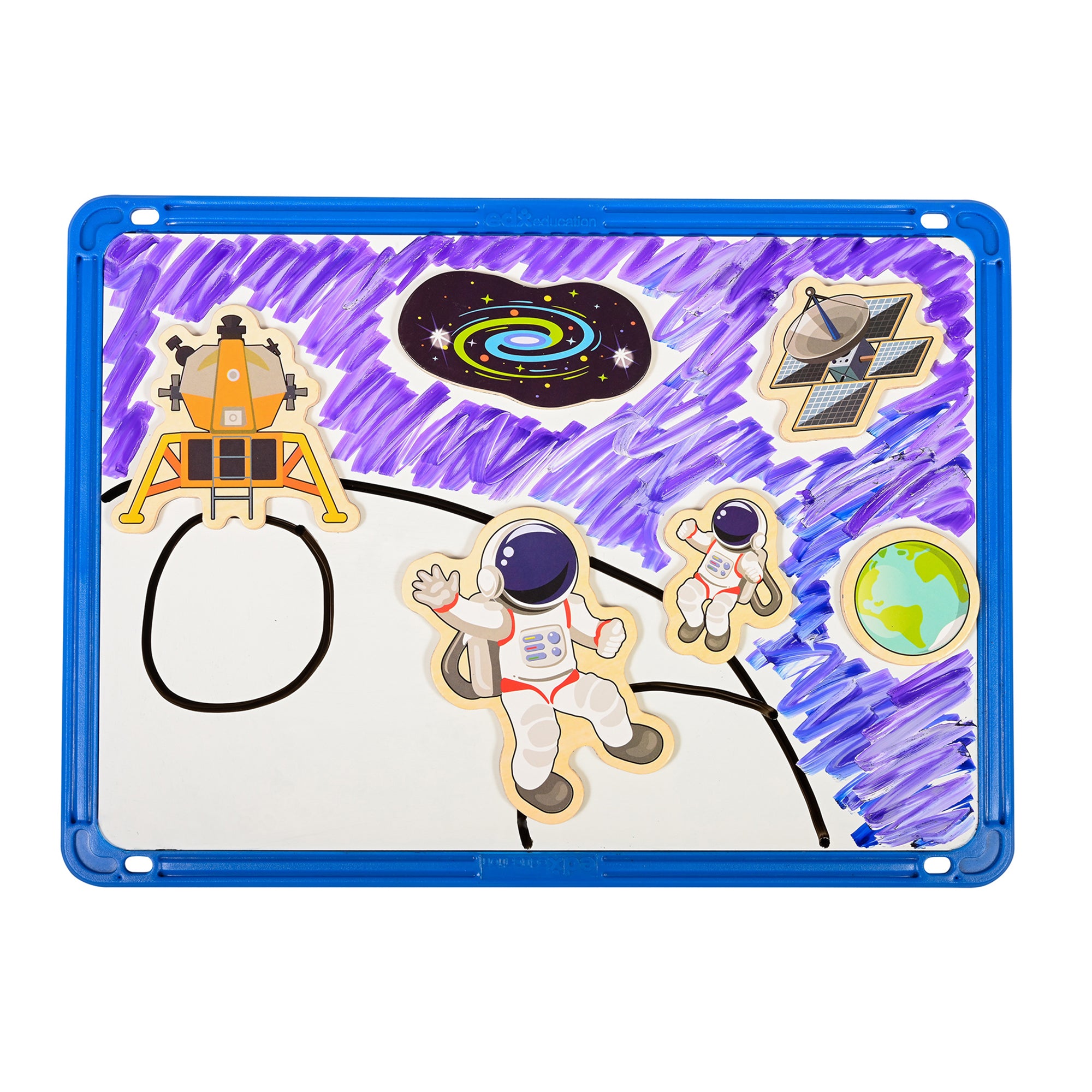 Spark & Wow Wooden Magnets - Space