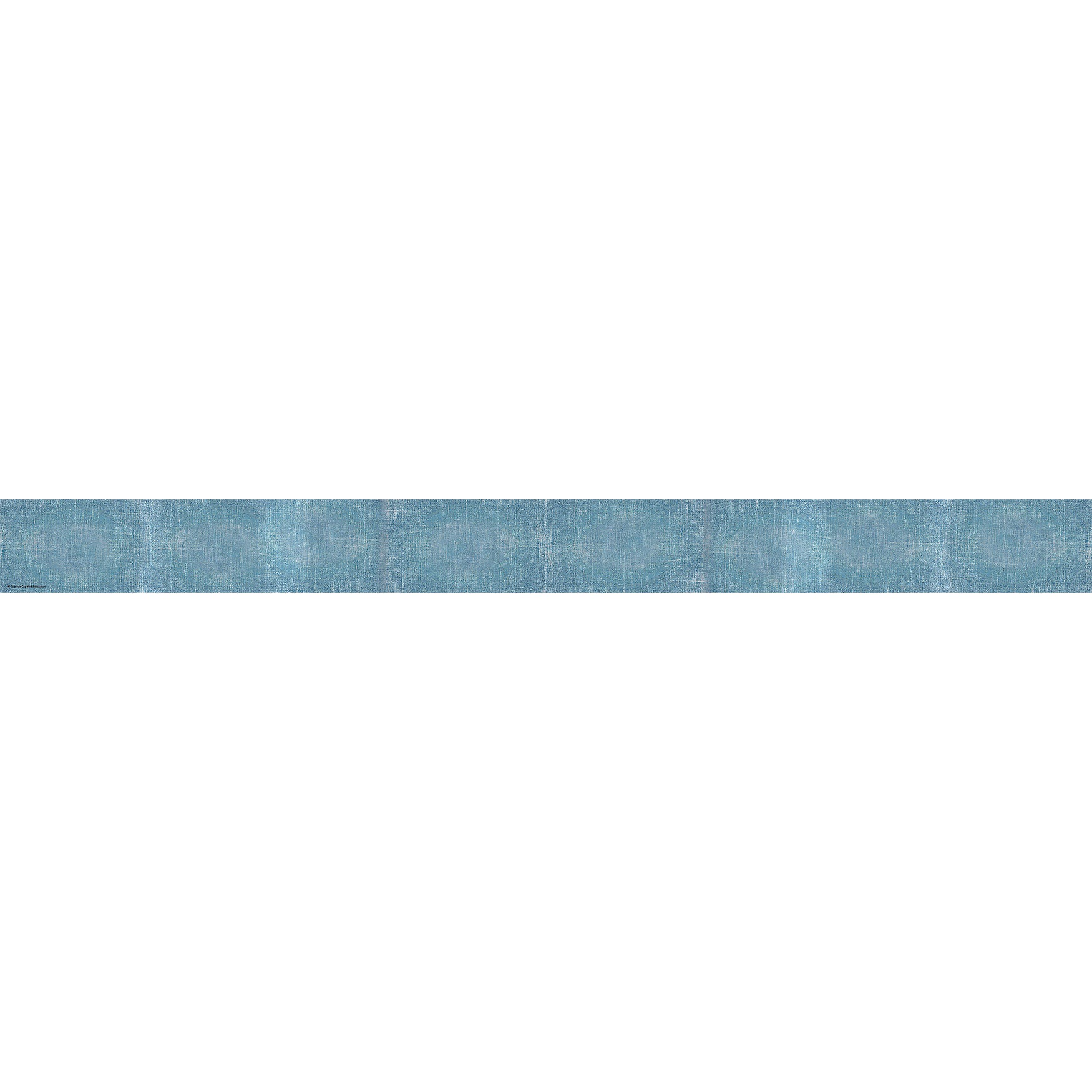 Moving Mountains Blue Straight Border Trim, 35 Feet