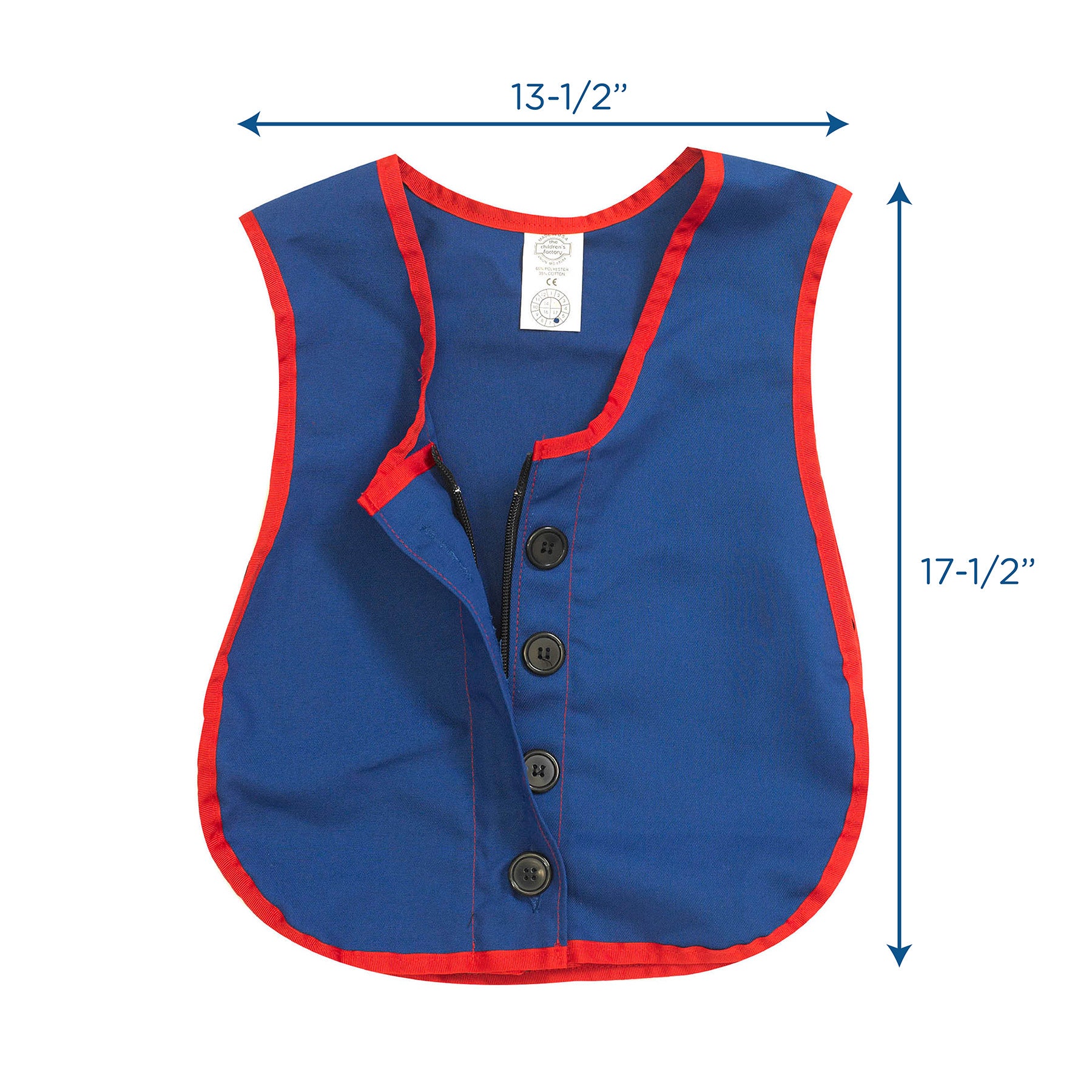 Manual Dexterity Combo Zipper/Button Vest