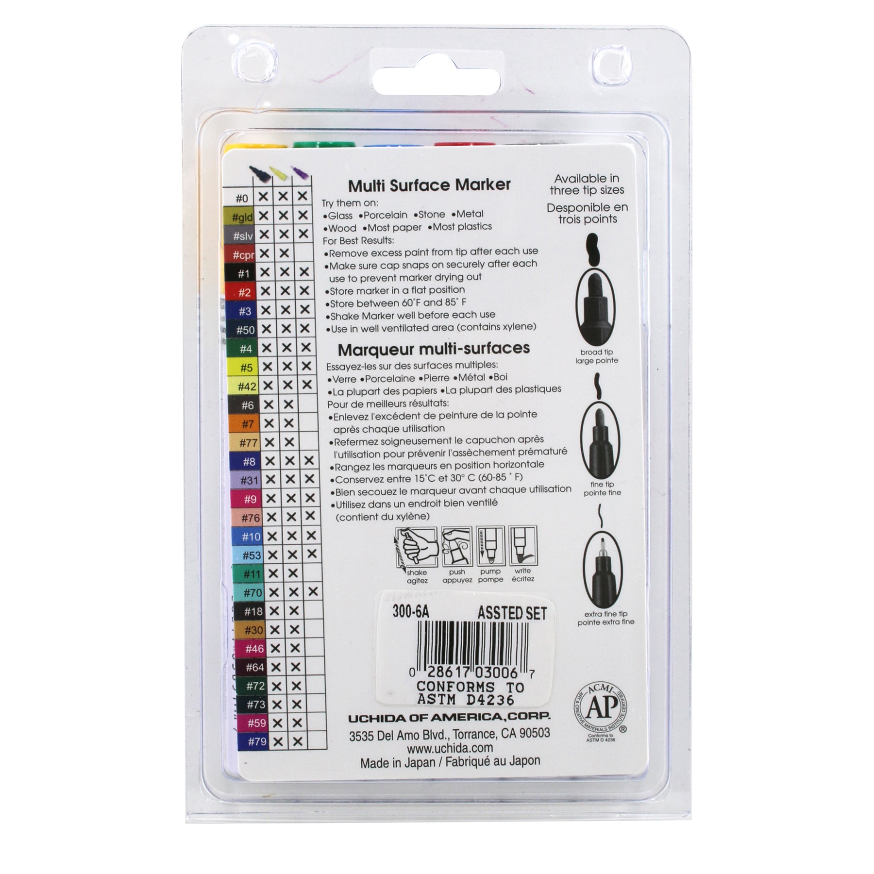 300-6A DECOCOLOR BROAD PRIMARY SET