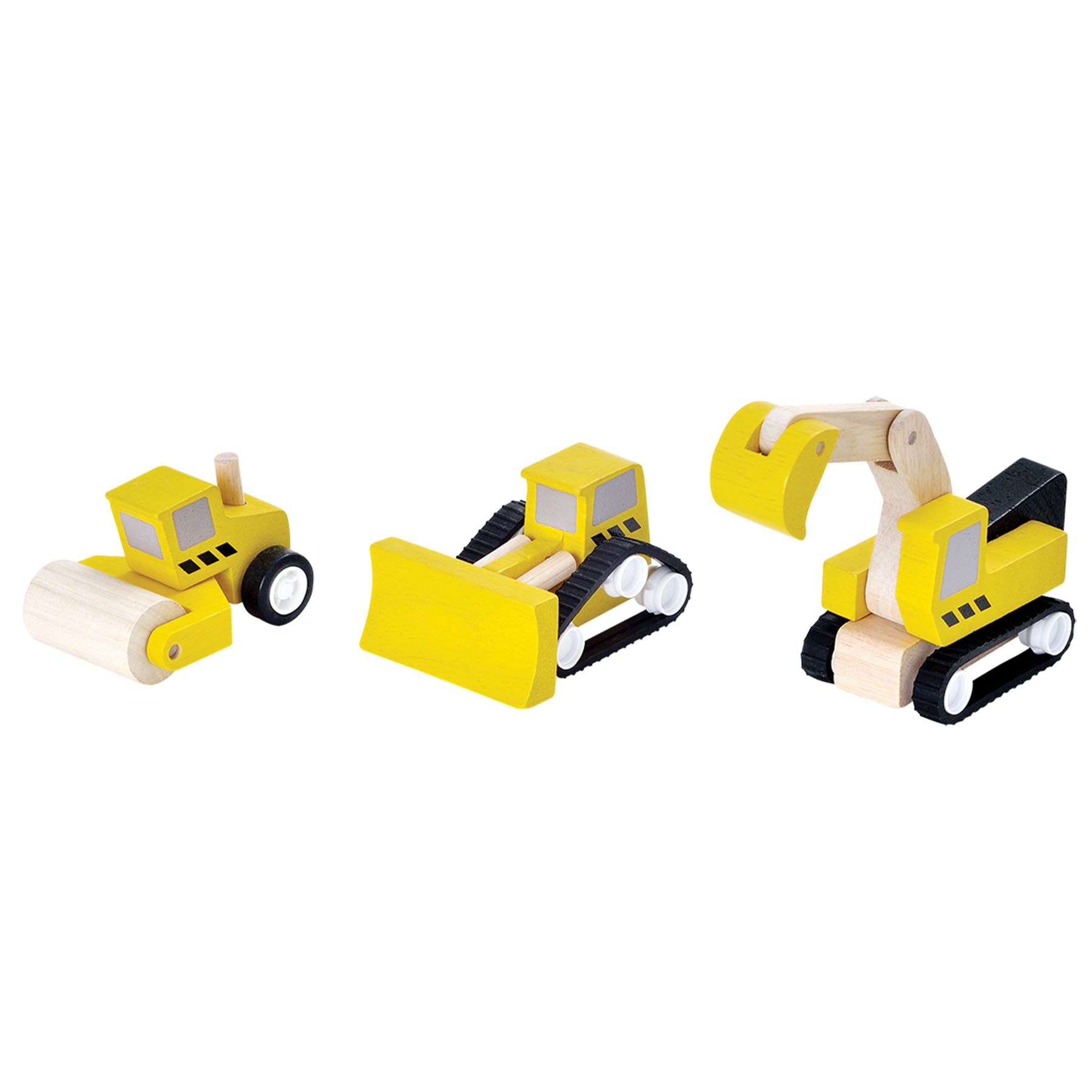Wooden Road Construction Playset