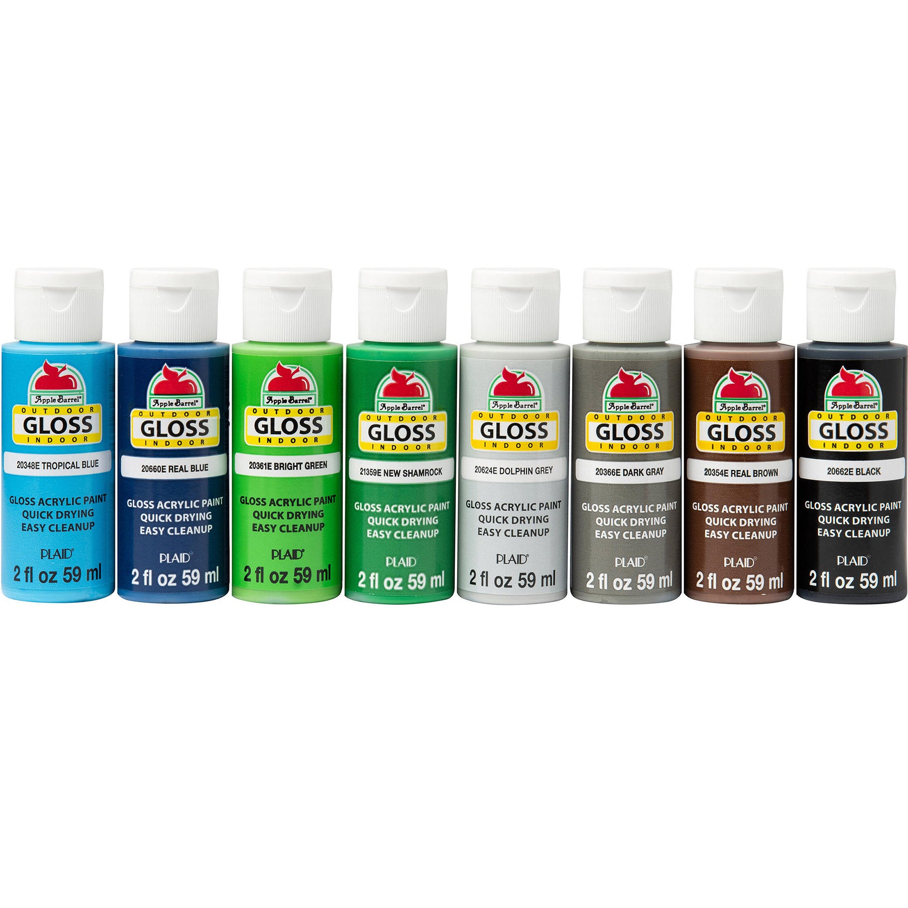 Acrylic Paint Gloss, 2oz., 16-Piece Set