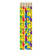 Happy Face Assorted Motivational Pencils, Pack of 144