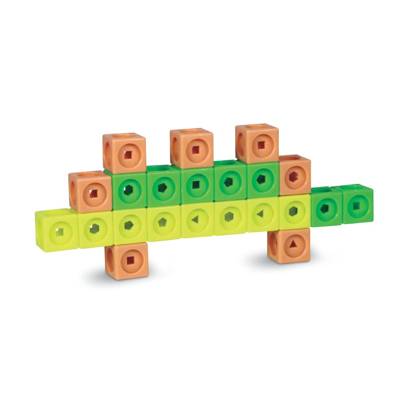 Mathlink® Cubes Kindergarten Math Activity Set: Dino Time!