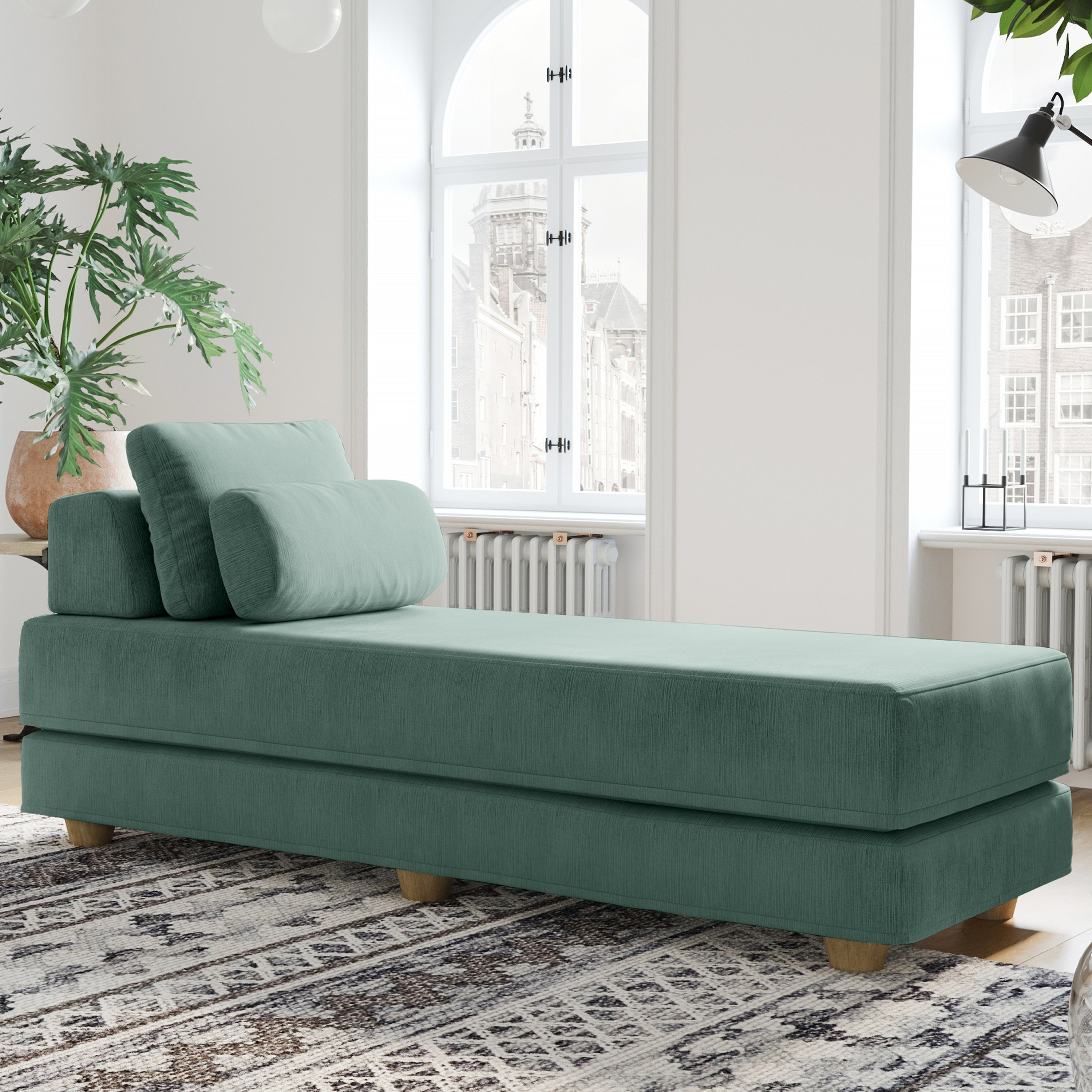 Jaxx Balshan Chaise Lounge Daybed, Caribbean