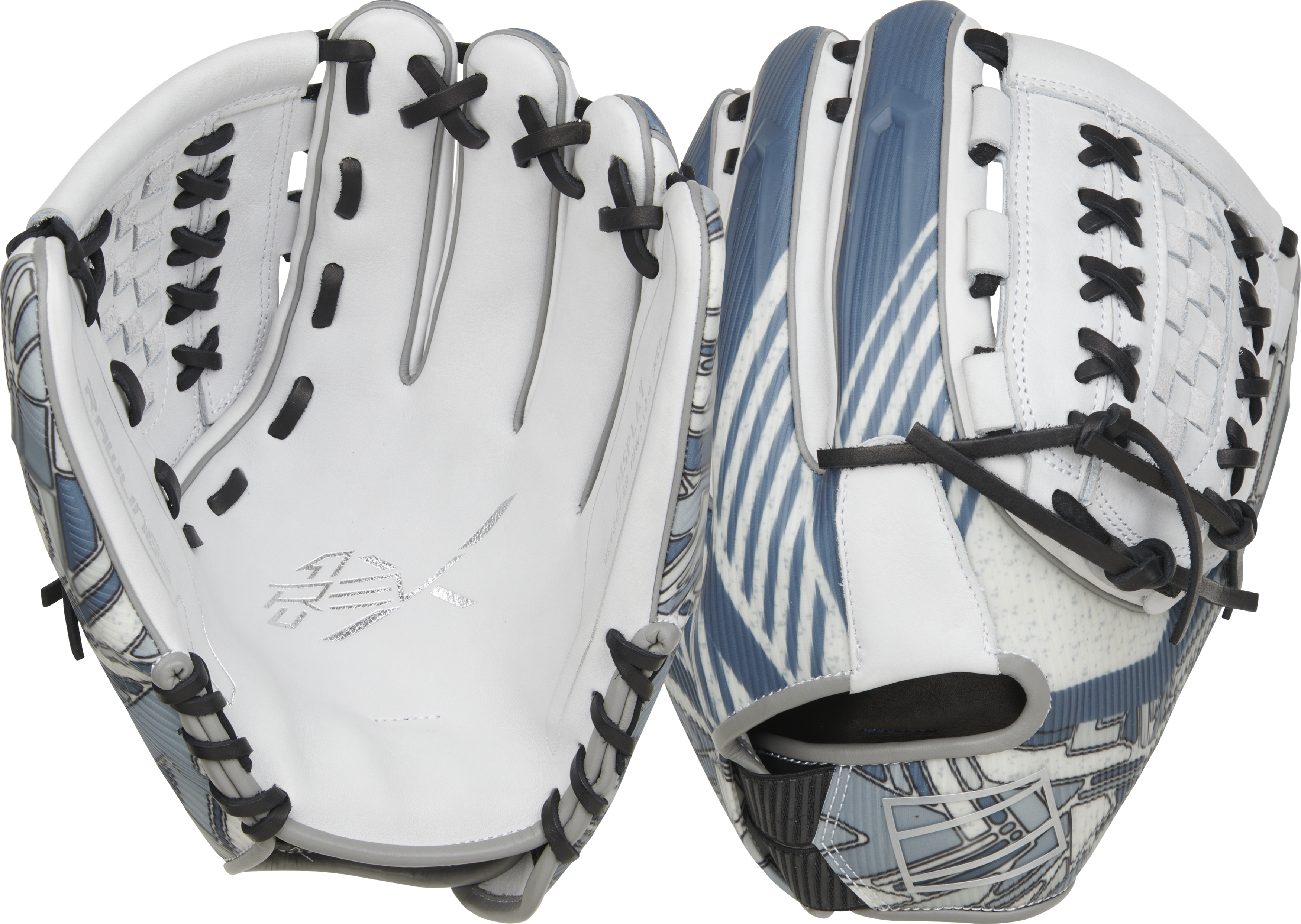 Rawlings Rev1X Series 12.25-Inch Softball Glove - Right Hand Thrower - White