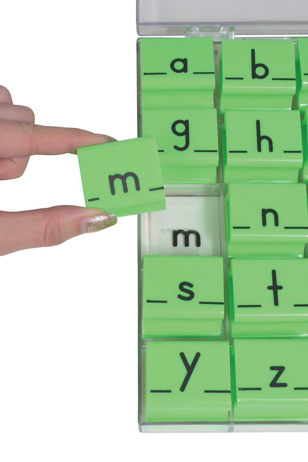 Alphabet Stamps - Lowercase - Large - Set of 34
