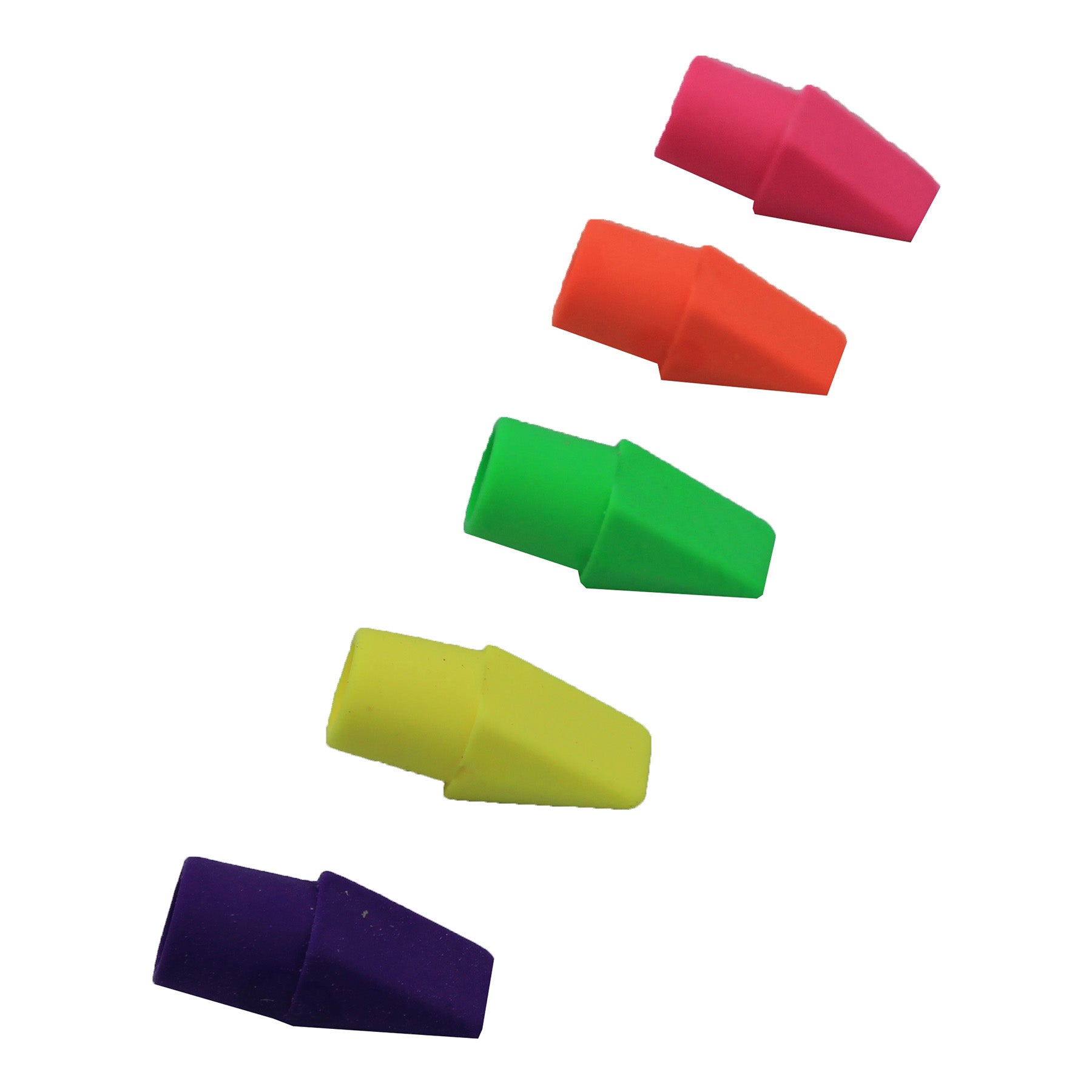Writing Accessories, Slip-On Wedge Shaped Cap Eraser, Pack of 144