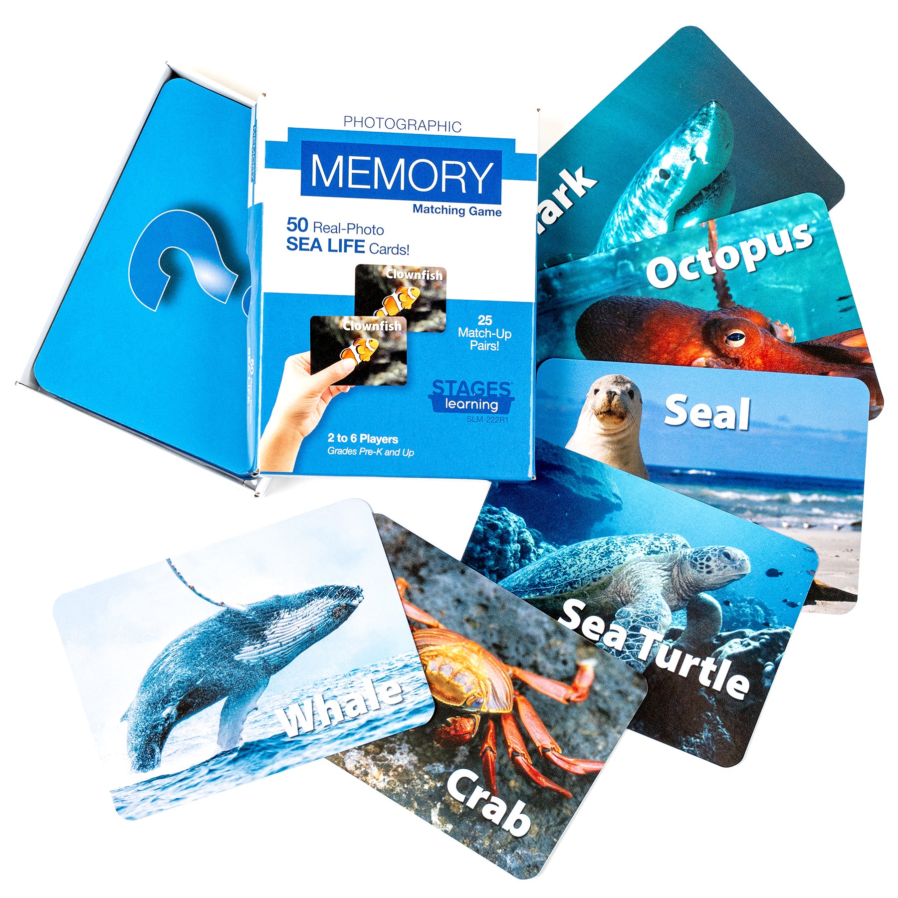 Photographic Memory Matching Game, Sea Life