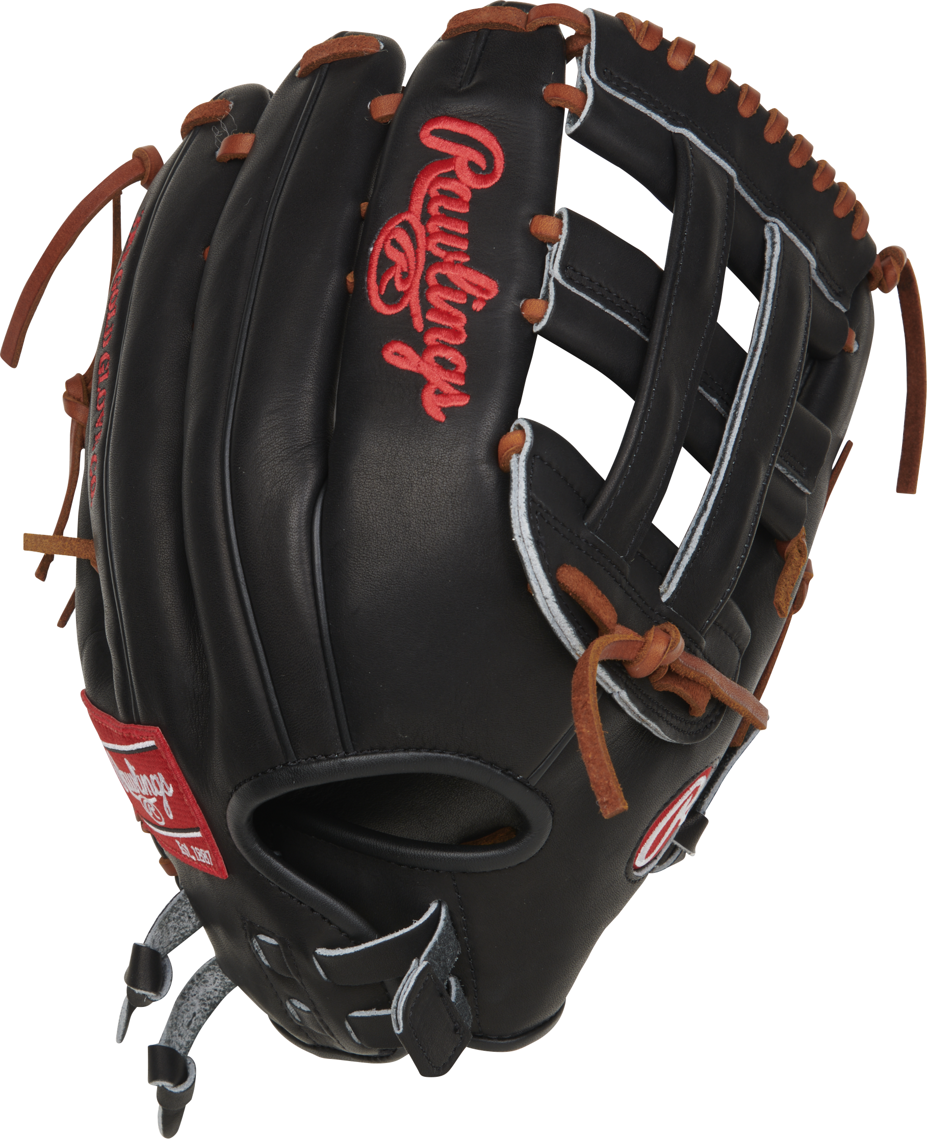Rawlings Heart Of The Hide Series 13-Inch Slowpitch Softball Glove - Right Hand Thrower - Black
