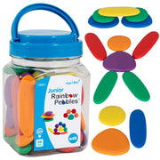 Junior Rainbow Pebbles® - Mini Jar- Set of 36
