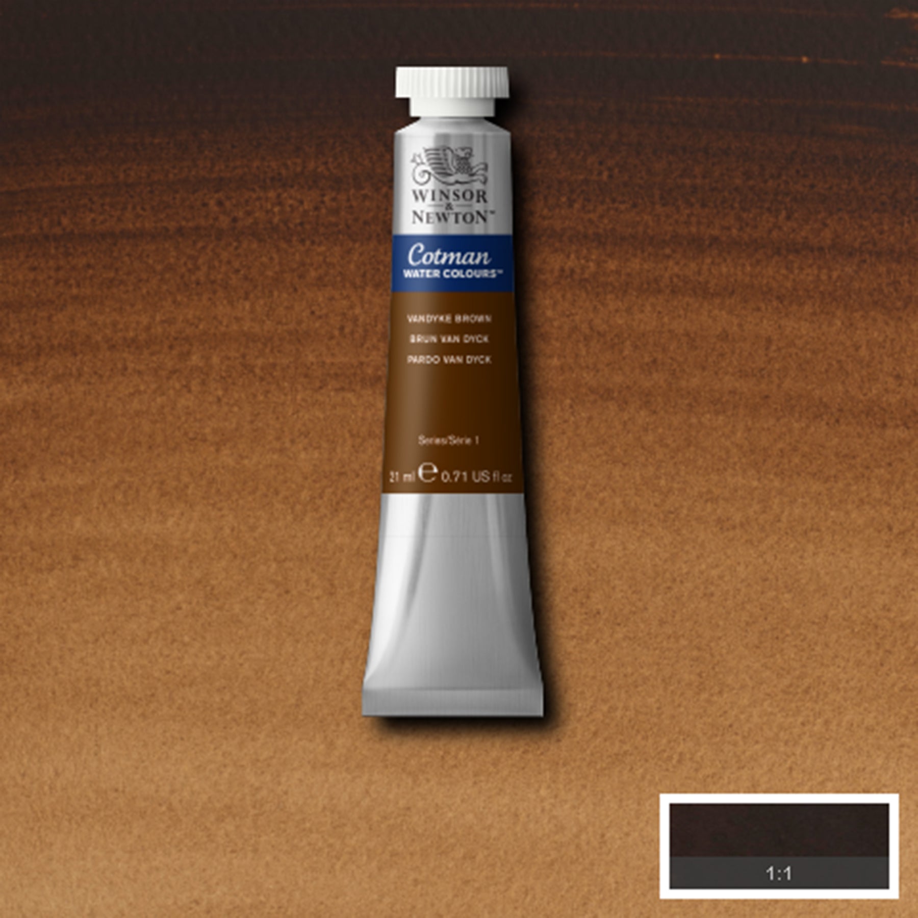 CWC 21ml tube - Vandyke Brown