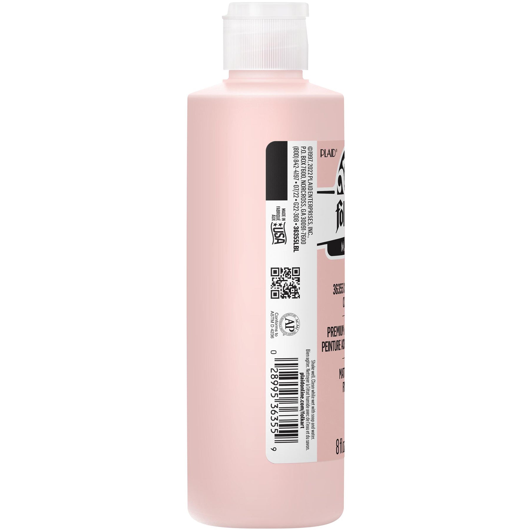 Acrylic Paint Matte, 8oz., Conch Shell