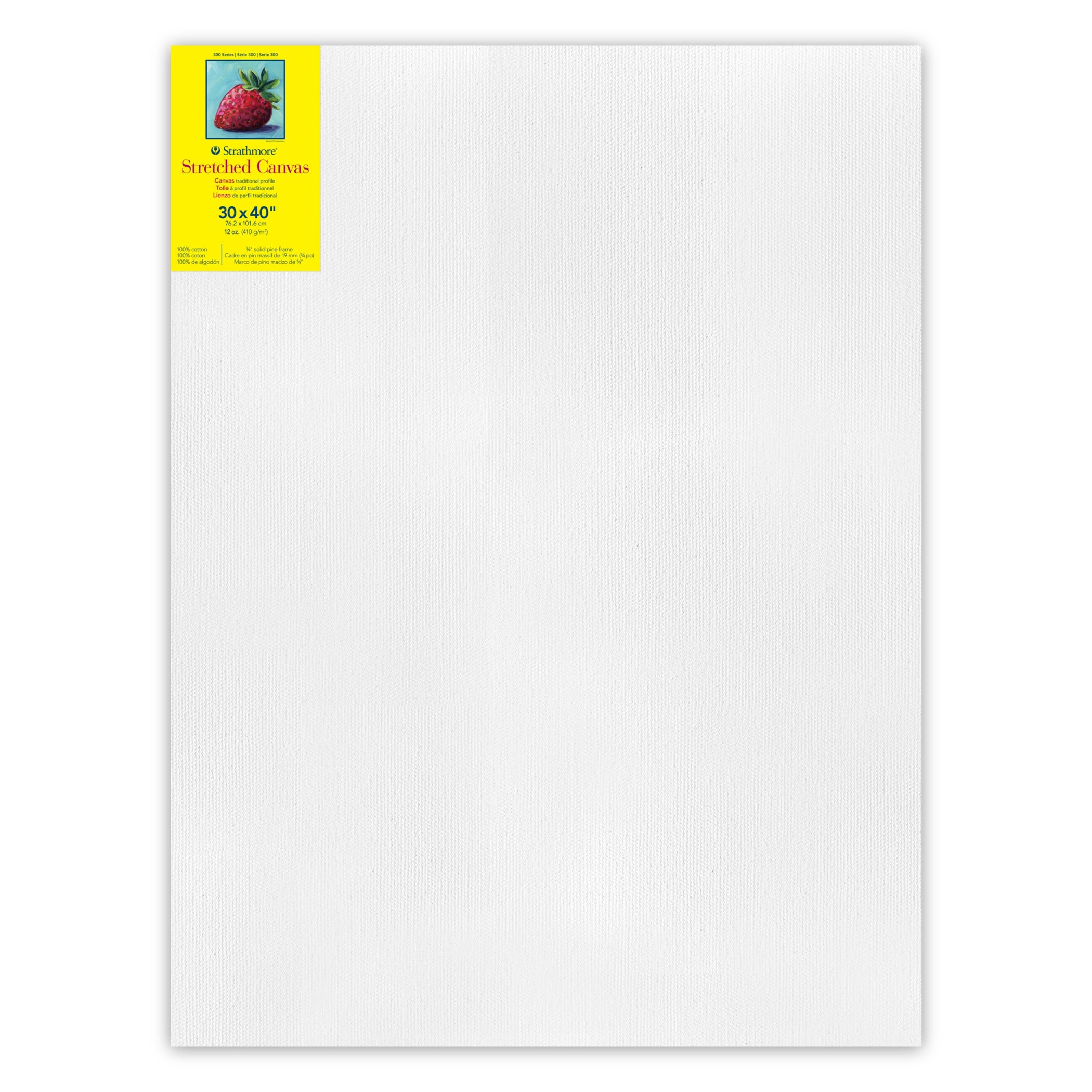 300 Series Traditional Stretched Canvas, 30x40 inch