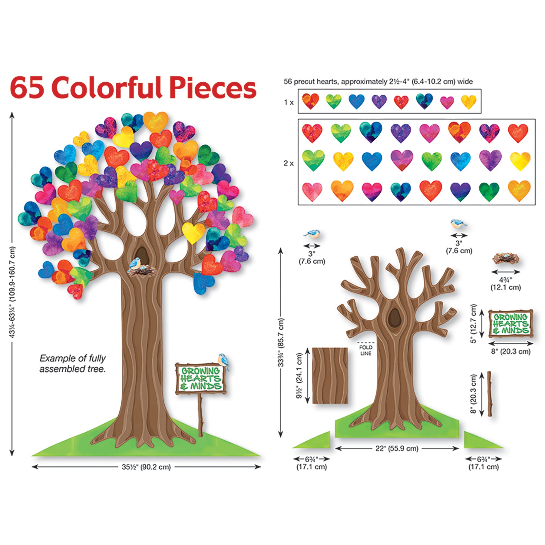 Growing Hearts & Minds Bulletin Board Set