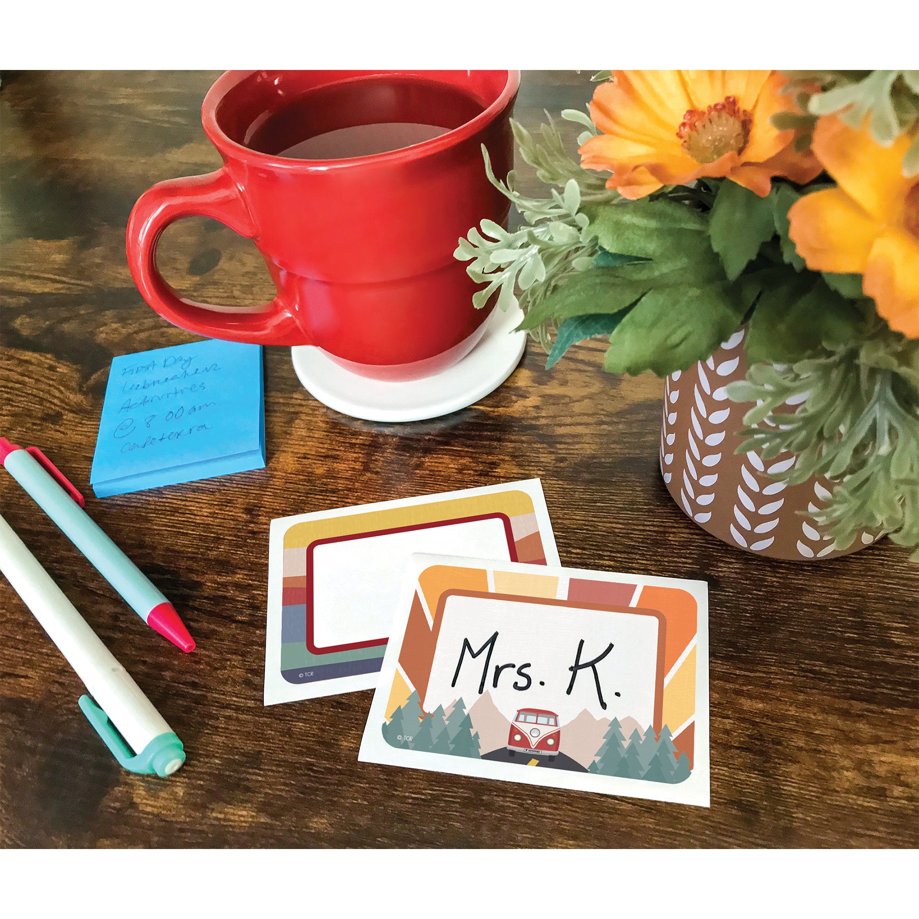 Moving Mountains Road Trip Name Tags/Labels - Multi-Pack, 3-1/2" x 2-1/2", Pack of 36