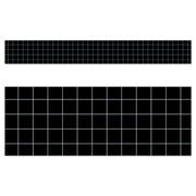Core Decor Window Pane on Black EZ Border, Bulletin Board Border, 48 Feet
