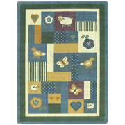 Baby Love 10'9" x 13'2" area rug in color Soft