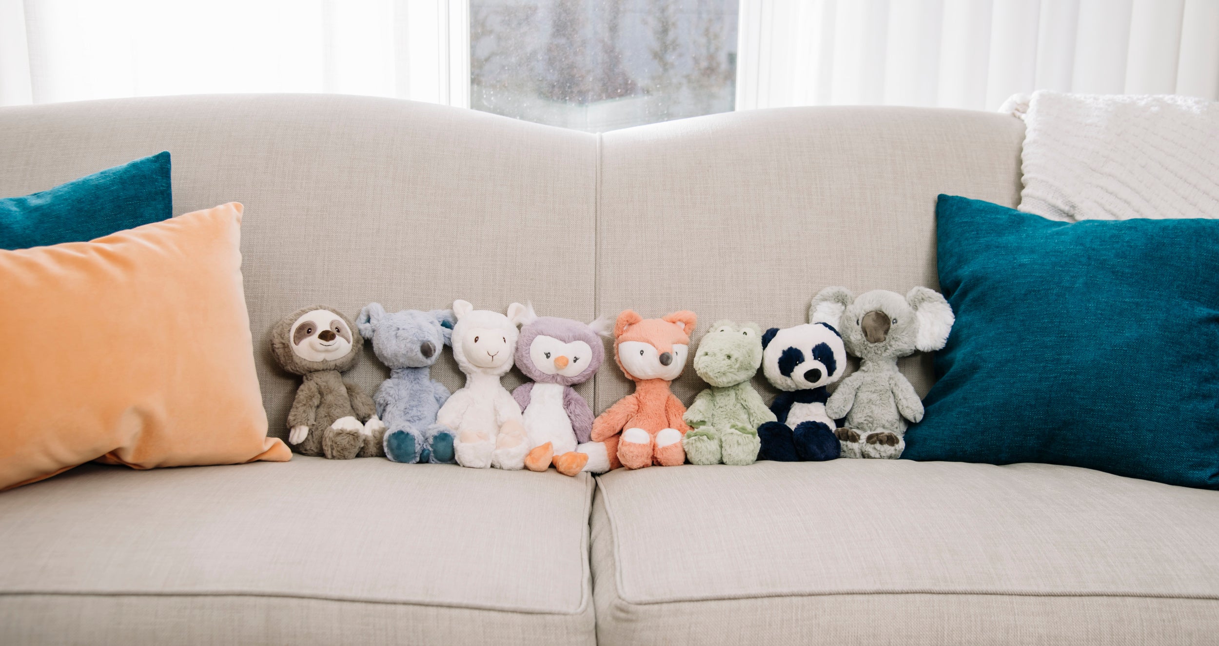 Baby GUND, Lil’ Luvs Collection Shay Koala Bear Plush Stuffed Animal, Gray and White, 12”