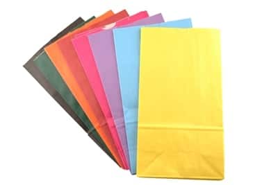 Paper Bags Size #2 -  Yellow, 100