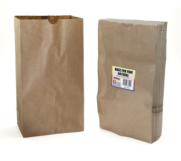 Paper Bags Size #6 - 50 per pkg, Magenta