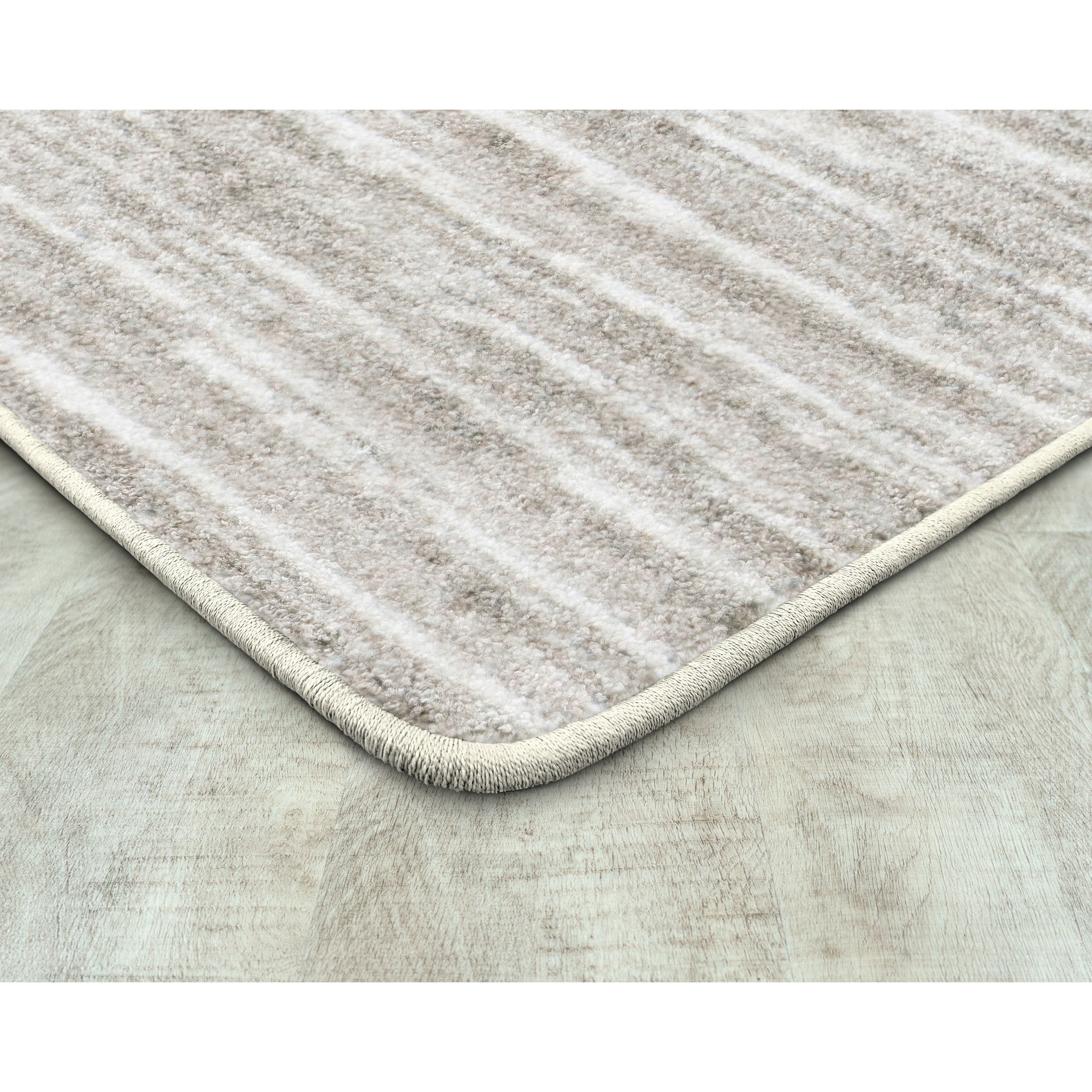 Balanced 3'10" x 5'4" area rug in color Dove