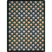 Bases Loaded 7'8" x 10'9" area rug in color Spring Training