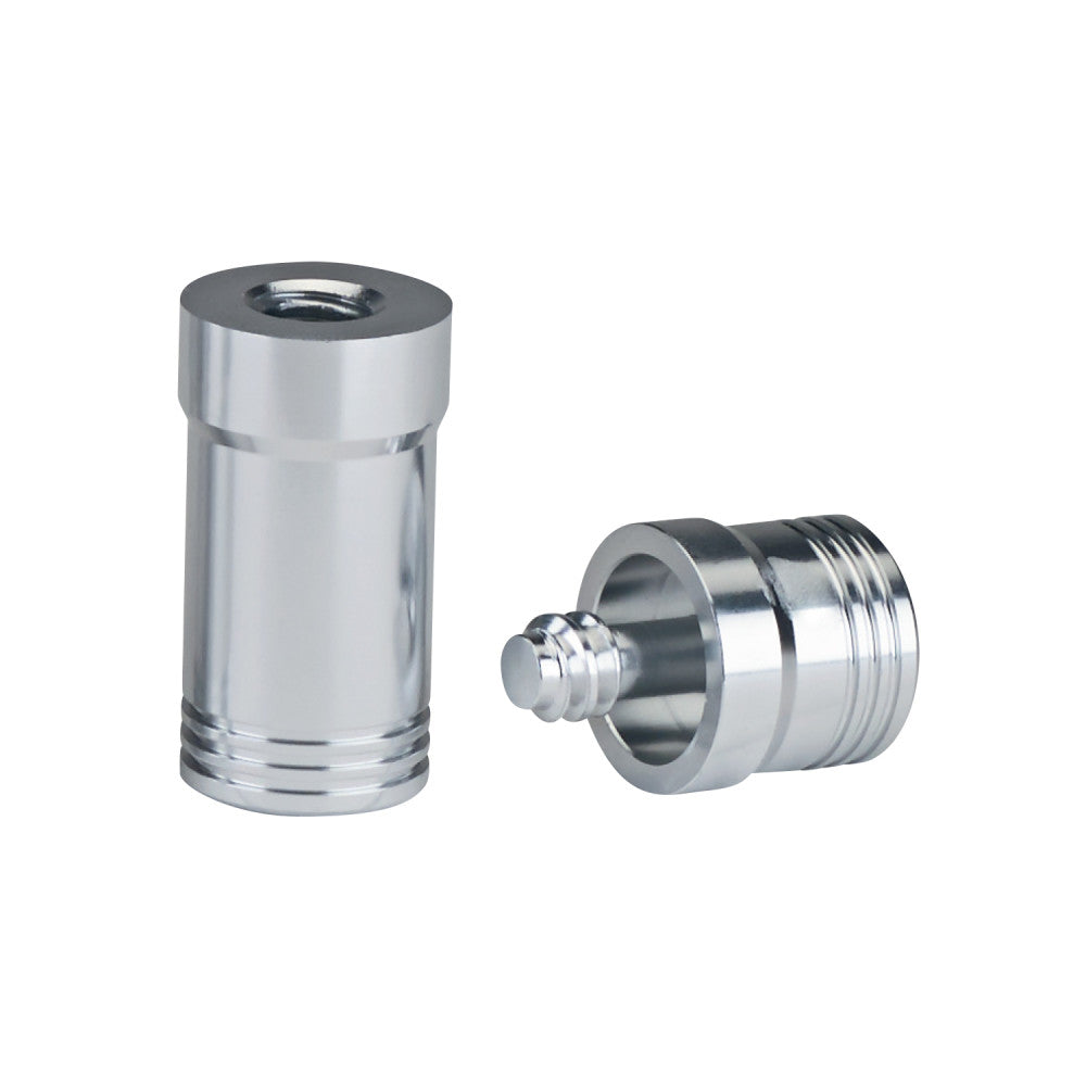 Light Aluminum Joint Protectors, 3/8 x 10, Silver