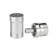 Light Weight Aluminum 5⁄16 x 18 Joint Protector: Silver (SV)