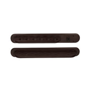 6-Cue Wall Rack w/Bridge Clip, Espresso