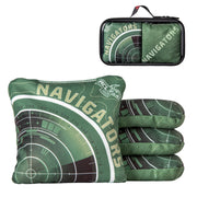 ACL COMPETITION "NAVIGATOR Hunter Green" Replacement Bean Bags, 4-Pack W/ Carry Bag