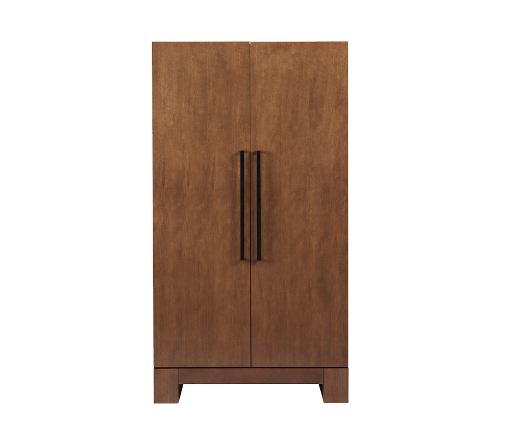 American Heritage® Alta Wine & Spirit Cabinet, Brushed Walnut