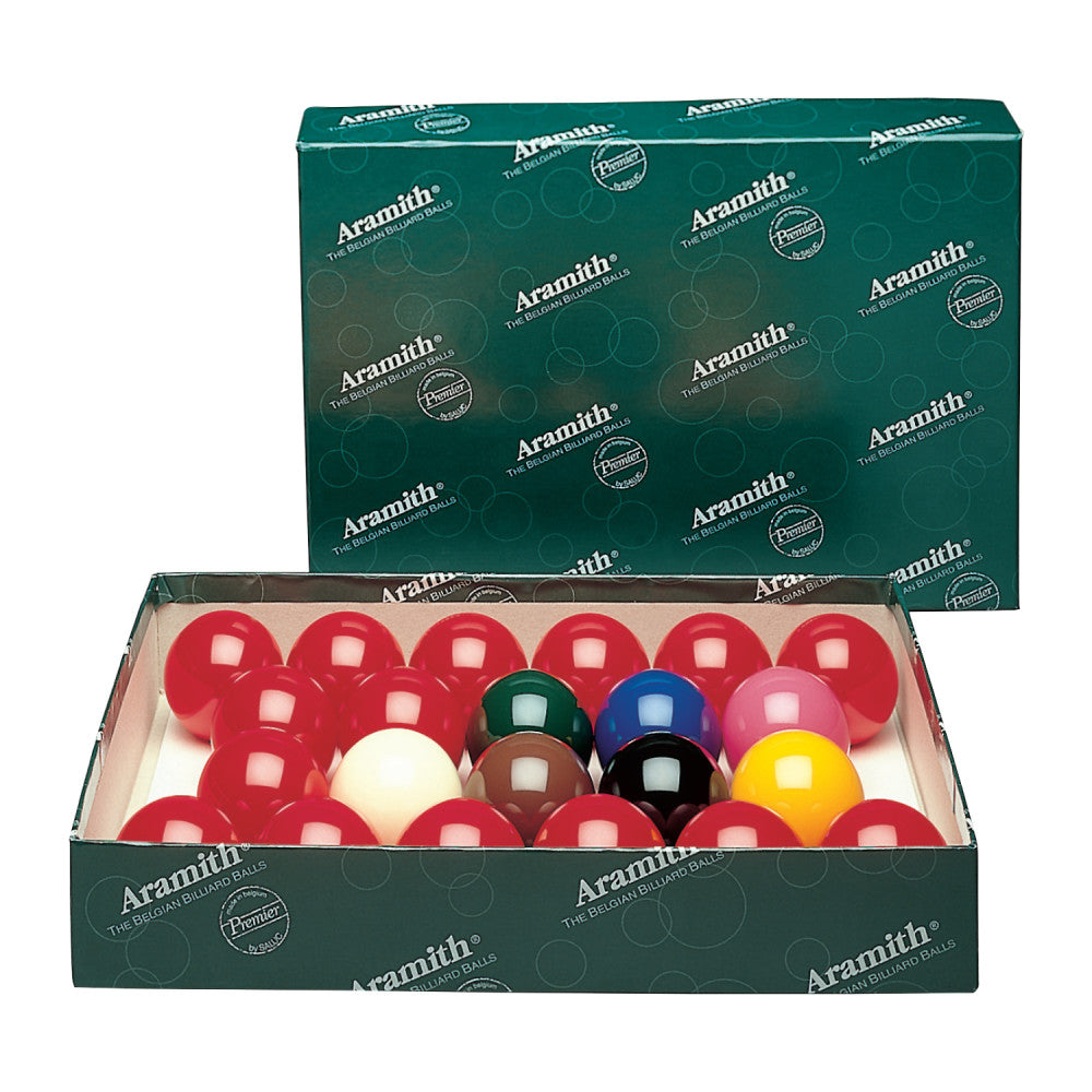 Aramith® Premier British Style Snooker Set - Set of 2 1⁄8” Balls No Numbers
